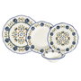 Hermia Tuscan Bloom Fulya Juego de Cena de 24 Piezas Multicolor